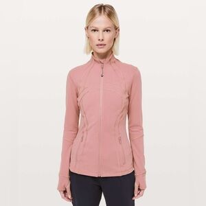 Lululemon Define Full Zip Jacket Pink Quicksand